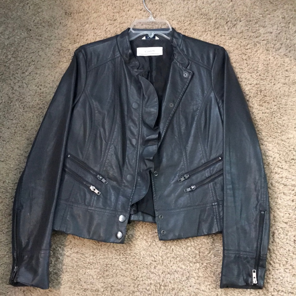 Leather jacket
